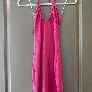 princess polly clarke mini dress in pink